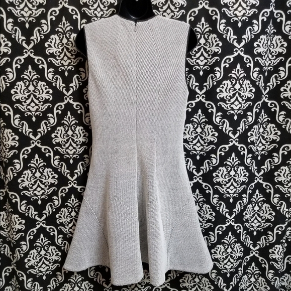 REBECCA TAYLOR SLEEVELESS DRESS SIZE 8 MINIMALIST CAREER NEUTRAL - Picture 6 of 8